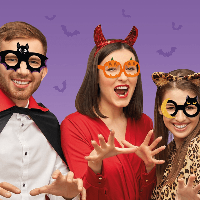Set di 8 Occhiali in Carta - HALLOWEEN EDITION 