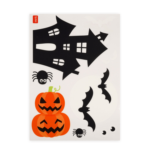 Set 35 Adesivi Elettrostatici per Finestra - Windo-Wow - HALLOWEEN EDITION 