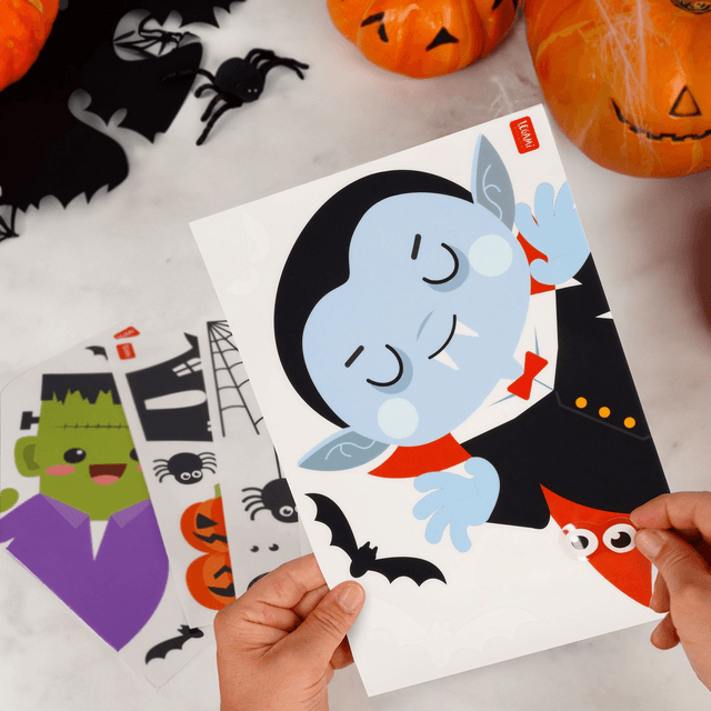 Set 35 Adesivi Elettrostatici per Finestra - Windo-Wow - HALLOWEEN EDITION 