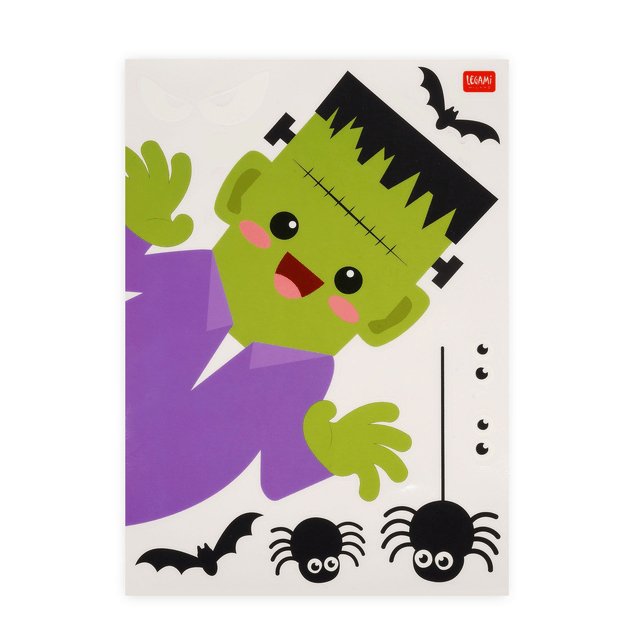 Set 35 Adesivi Elettrostatici per Finestra - Windo-Wow - HALLOWEEN EDITION 